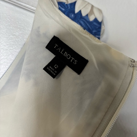 Talbots Daisy Floral Shift Dress Size 12 - Picture 8 of 9